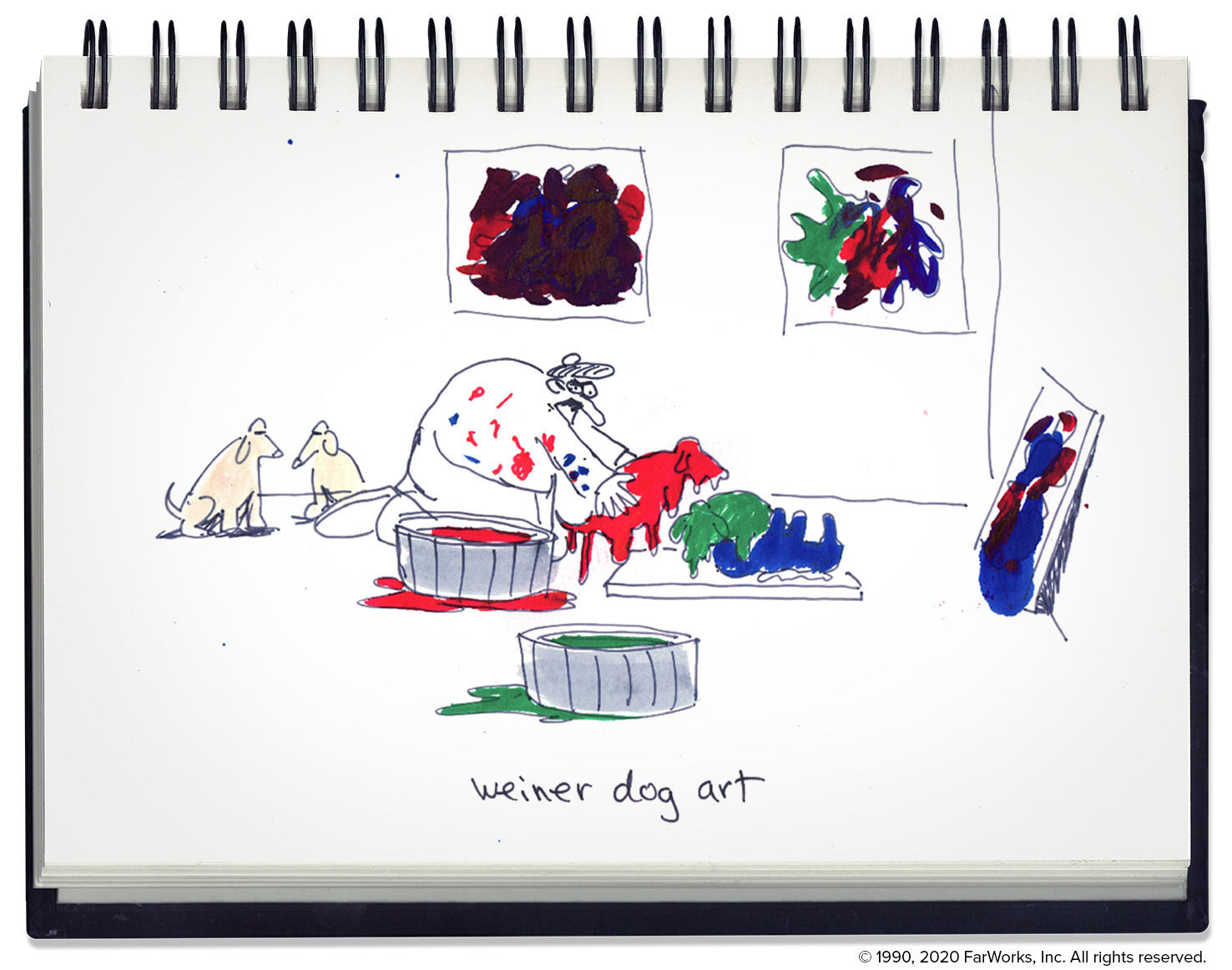 Gary's Sketchbook 2, page 1