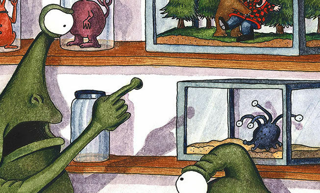 the far side comic collections titled 'hands off my bunsen burner'