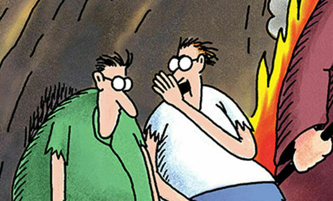 the far side comic collections titled 'tuesday, january 27, 2026'