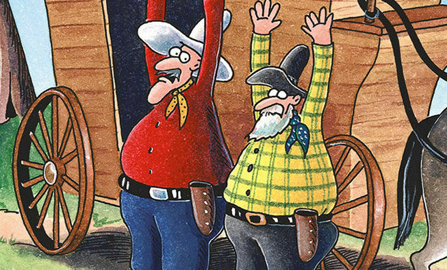 the far side comic collections titled 'horses are hard to draw'