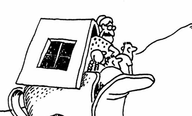 the far side comic collections titled 'friday, december 12, 2025'