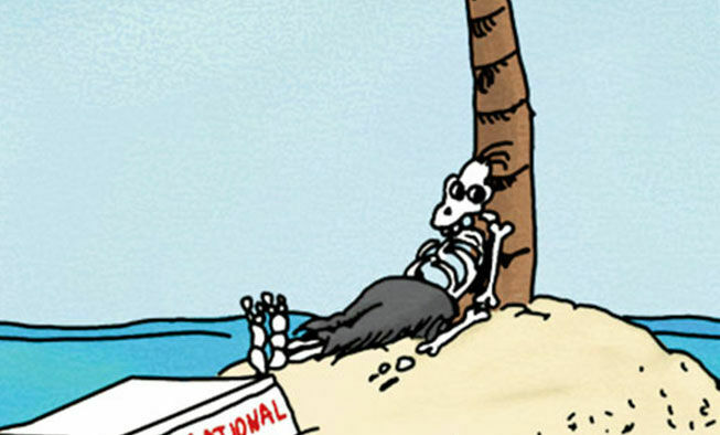 the far side comic collections titled 'wednesday, december 24, 2025'