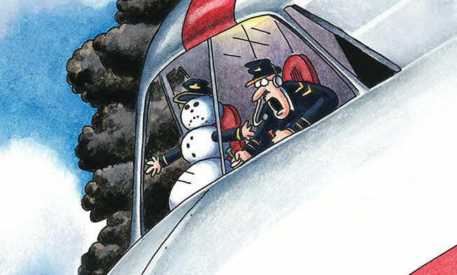 the far side comic collections titled 'trouble brewing'