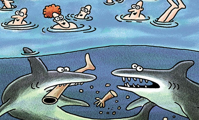 the far side comic collections titled 'sunday, february 1, 2026'