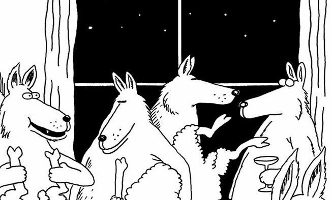 the far side comic collections titled 'thursday, november 6, 2025'