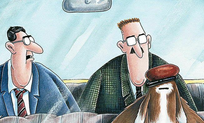 the far side comic collections titled 'wednesday, november 12, 2025'