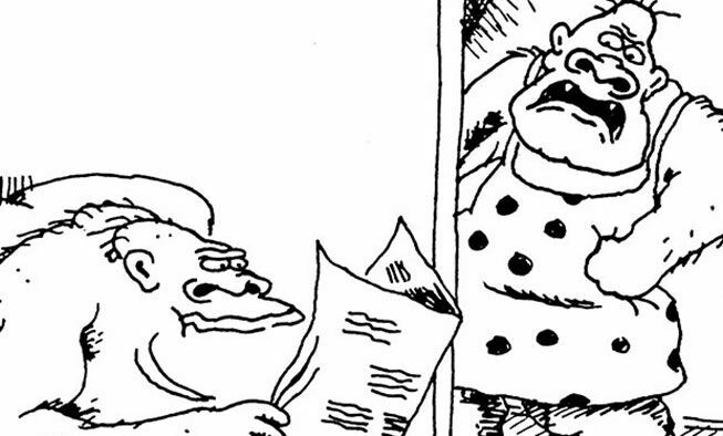 the far side comic collections titled 'anthropomorphism'