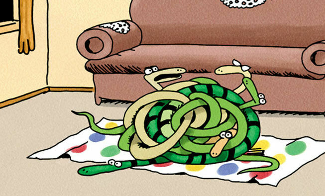 the far side comic collections titled 'tuesday, november 18, 2025'