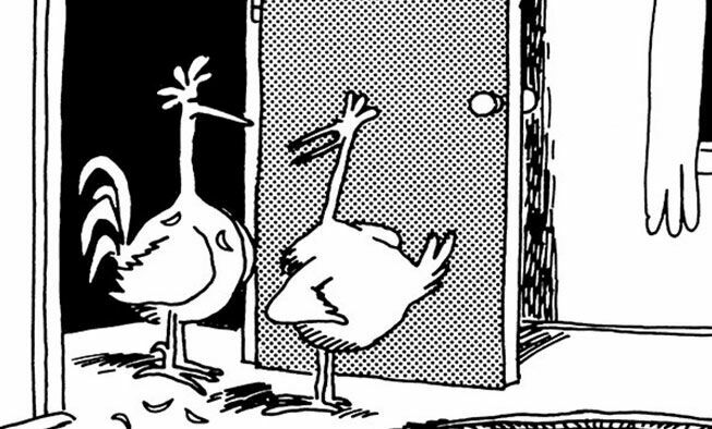 the far side comic collections titled 'tuesday, november 25, 2025'