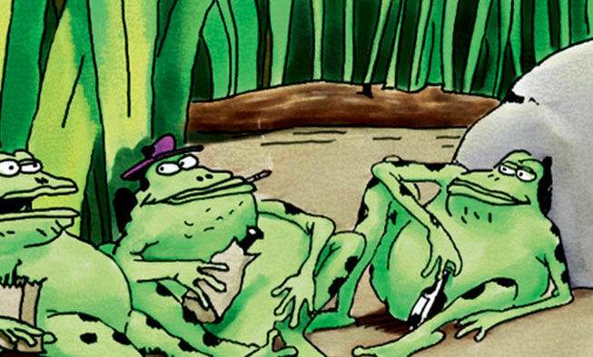 the far side comic collections titled 'friday, november 28, 2025'