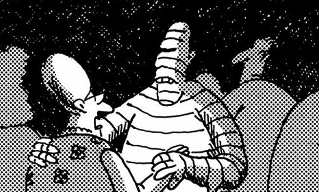 the far side comic collections titled 'friday, october 31, 2025'