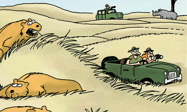 the far side comic collections titled 'friday, october 24, 2025'
