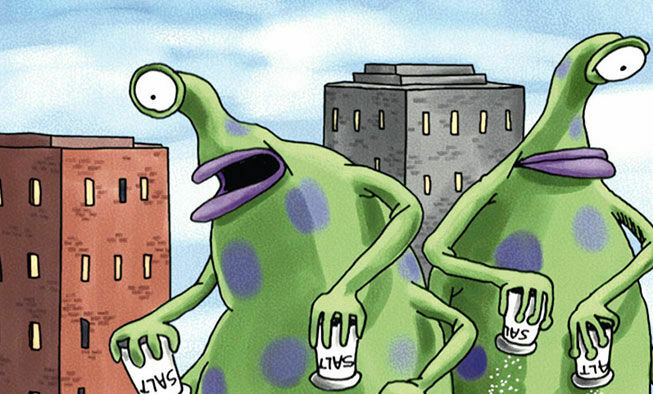 the far side comic collections titled 'monday, october 27, 2025'