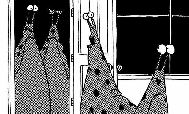 the far side comic collections titled 'thursday, october 30, 2025'