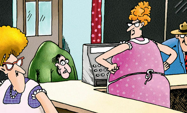 the far side comic collections titled 'tuesday, october 28, 2025'