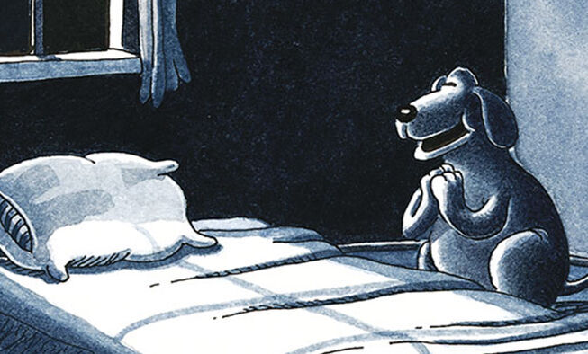the far side comic collections titled 'holy moly!'